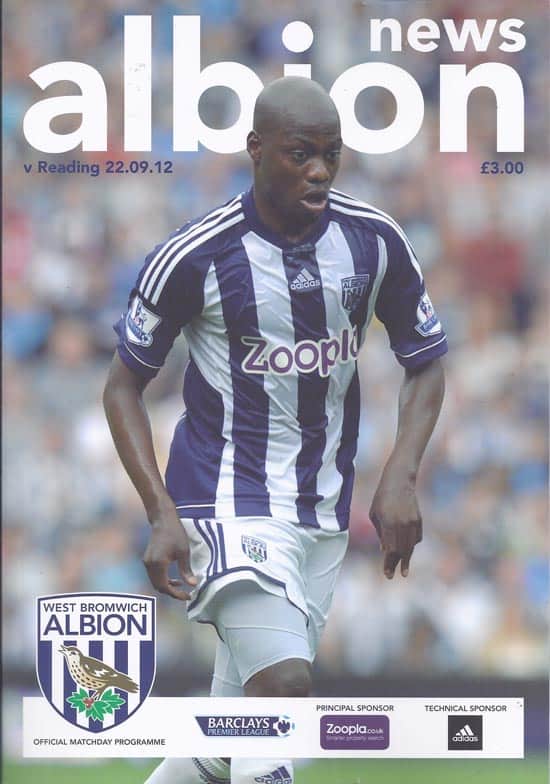 West Bromwich Albion FC  v Reading FC